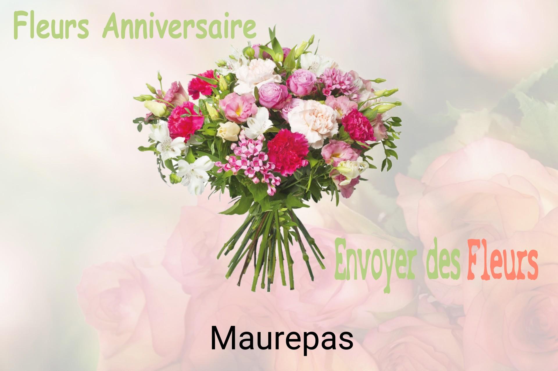 Bouquet de fleurs d’anniversaire livré à Maurepas