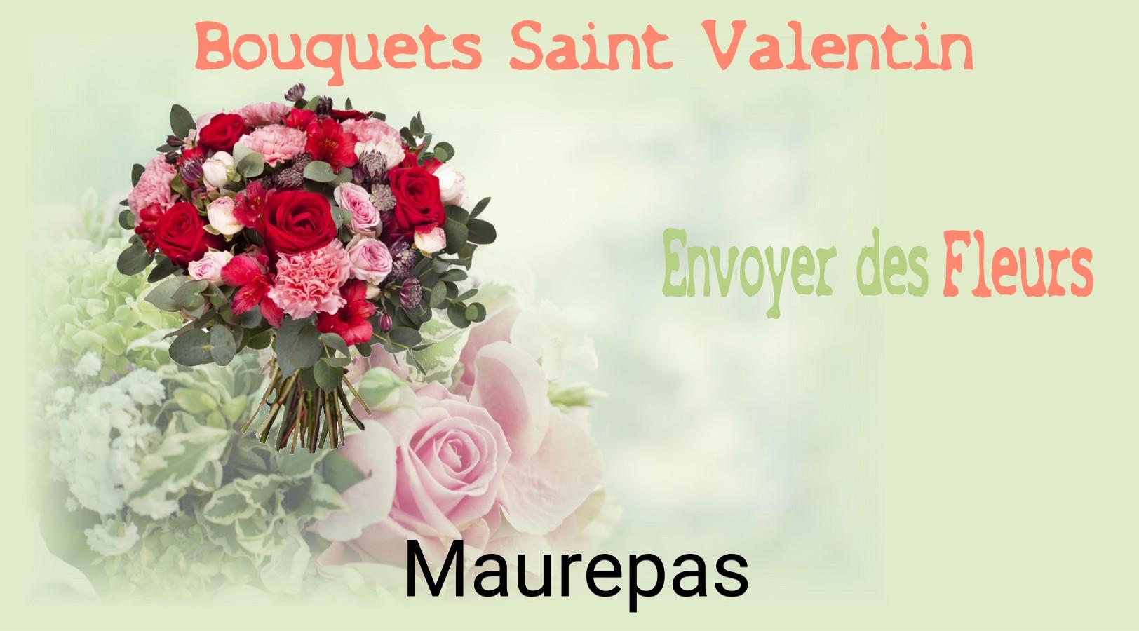 Roses de Saint-Valentin livrées à Maurepas